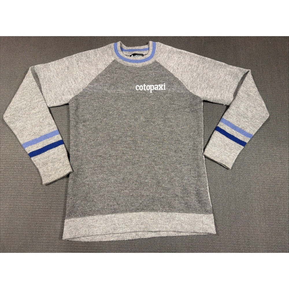 Cotopaxi Libre Cashllama Knit Sweater Women's Medium Mens Small Outdoor Gorp